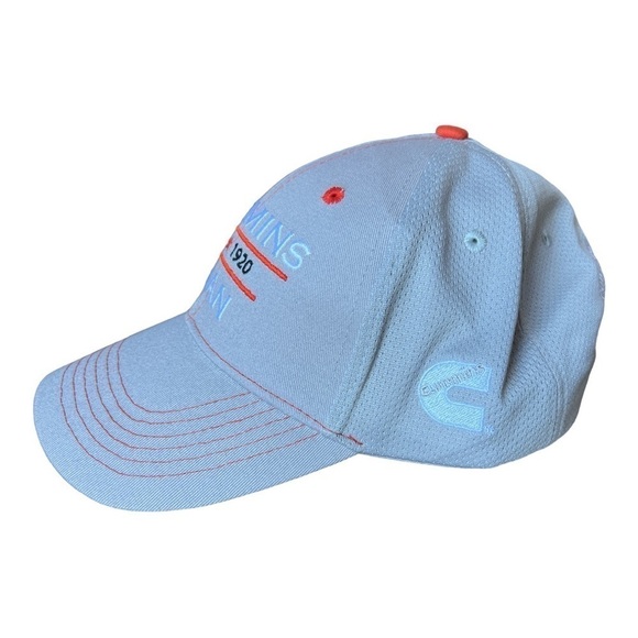NEW Cummins Onan Adult Grey Embroidered Adjustable Hook and Loop Hat - Picture 3 of 9